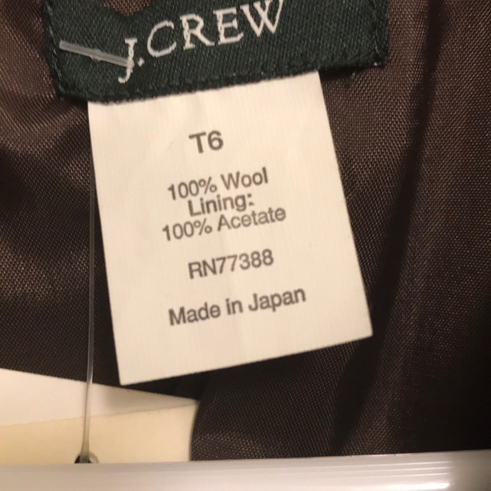Brown J.Crew Blazer tall 6 - Picture 6 of 8